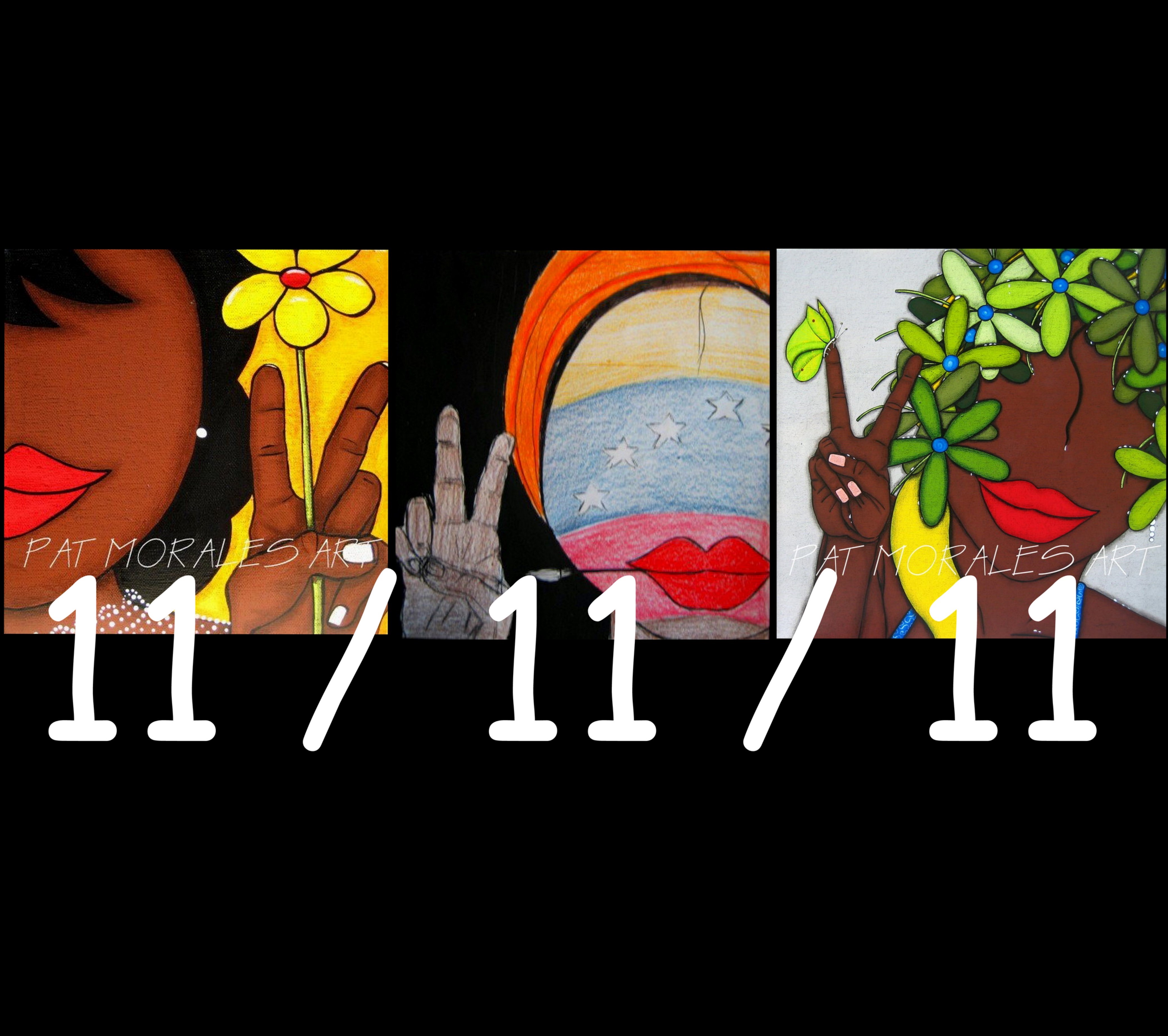 11/11/11 Se «pinta» la firma para declarar la PAZ !
