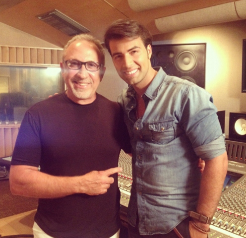 Jencarlos Canela Graba Con Emilio Estefan Canción Para Olimpiadas Londres 2012‏