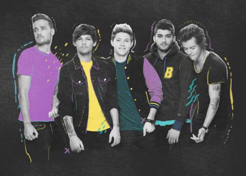 Live Nation Entertainment - One Direction Poster