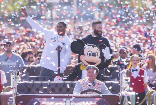 Disneyland Resort-Patriots Victory Parade