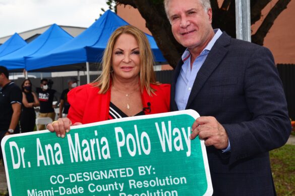 Nombran Calle En Honor A La Doctora Ana Maria Polo