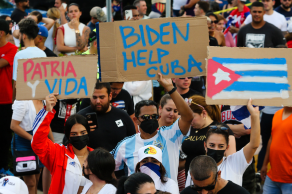 Sanctioning Cuban Police In Response To Violent Repression Of Peaceful Protests