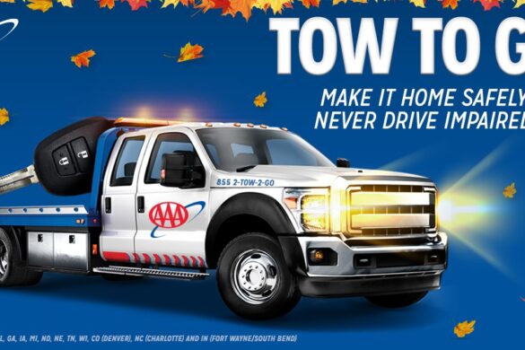 AAA Activates ‘Tow To Go’ For Thanksgiving Holiday Weekend
