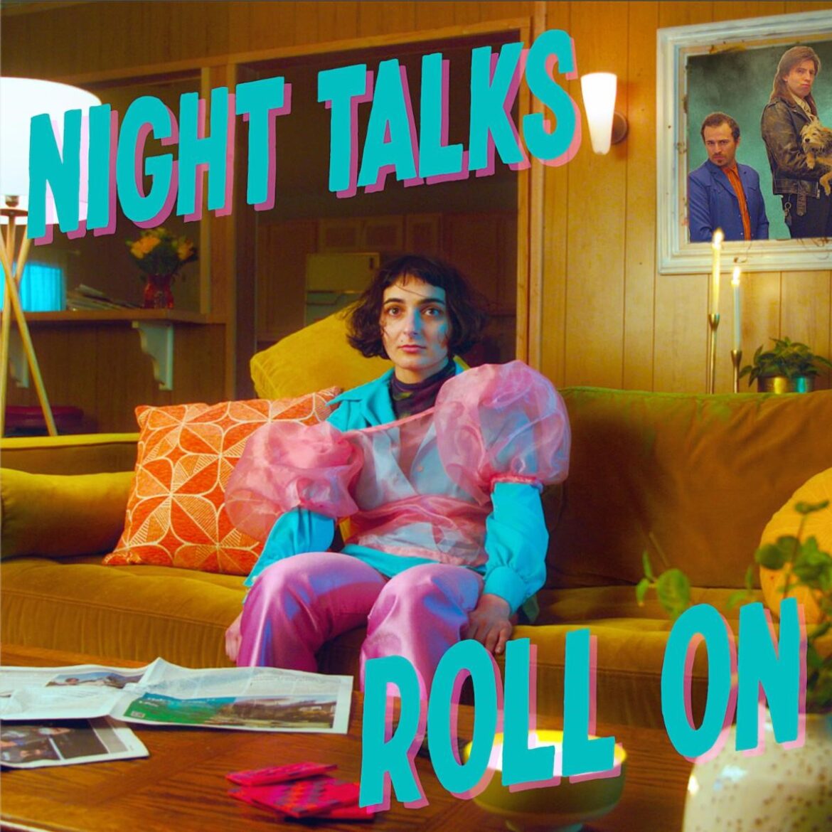 Night Talks share their bouncy, bright track and ominous video "Roll On" out everywhere now.