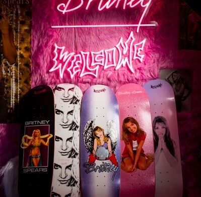 Britney Spears X Welcome Skateboards Drop Exclusive Collaboration