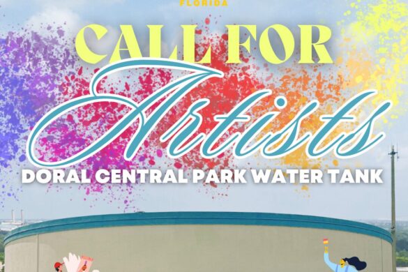 Calling All Artists Transform Doral Central Park’s Water Tank