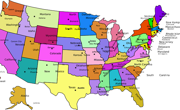 20 Most & Least Diverse States In America