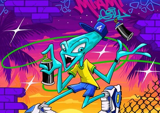 Miami Grill Presents Newest Collection Of Limited-Edition Wynwood Artist Cups