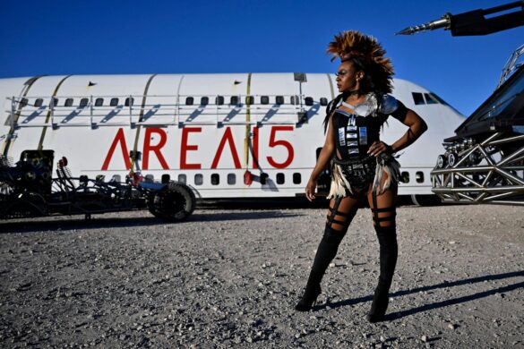 Iconic Boeing 747 Arrives At Expanded AREA15 District