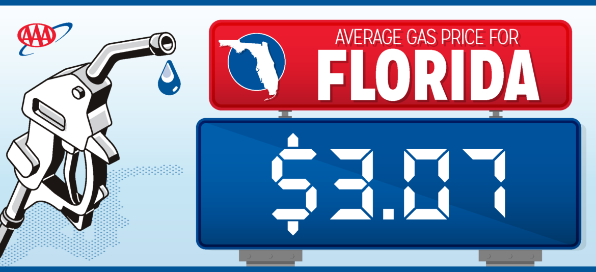 Florida Gas Prices Decline 3 Cents
