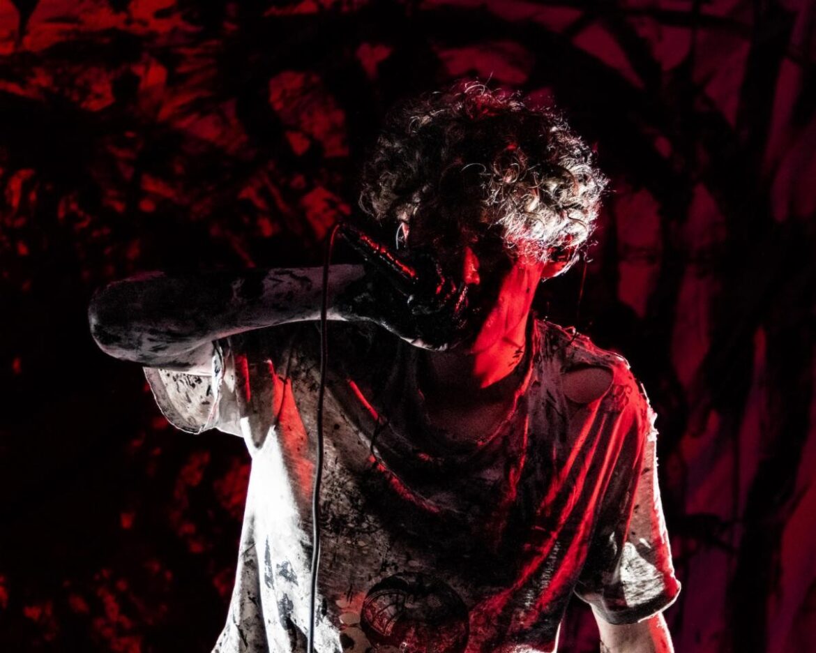 Punk Artist Thxsomch Covers An Art Gallery In Paint