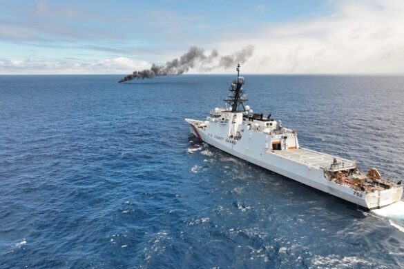 U.S. Coast Guard Takes On Drug Cartels And Human Smugglers