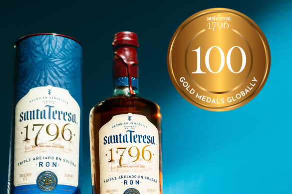 Ron Santa Teresa 1796 Alcanza 100 Medallas De Oro