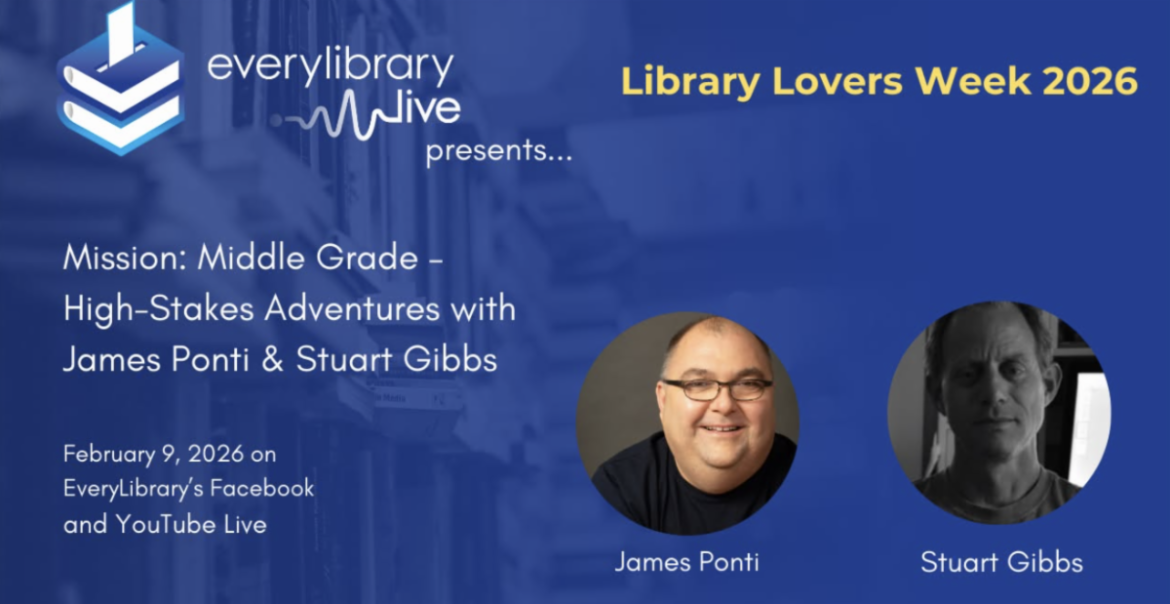 Library Lovers Week Brings Bestselling Authors To Everylibrary Live