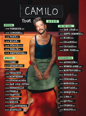 Camilo World Tour 2026