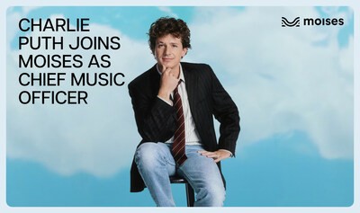 Charlie Puth Joins Moises As Chief Music Officer | Estilos Media
