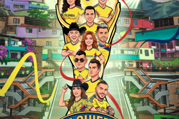 Once Leyendas De La Música Popular Colombiana Se Unen Con Una Canción Para La Copa Mundial FIFA