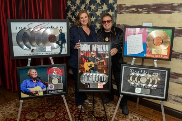 Don McLean Celebrated At The Grand Ole Opry With RIAA Gold & Platinum Awards