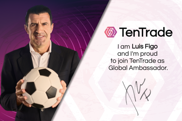 TenTrade Appoints Football Legend Luis Figo As Global Ambassador
