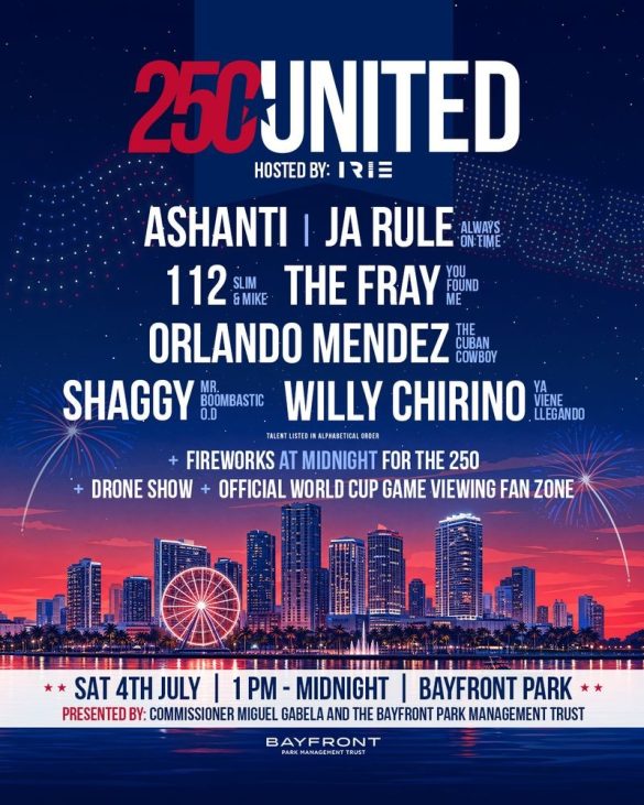 Miami 250 Años celebración 250 aniversario Estados Unidos en Miami